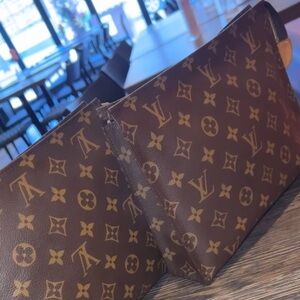Louis Vuitton Brown Monogram Pouch